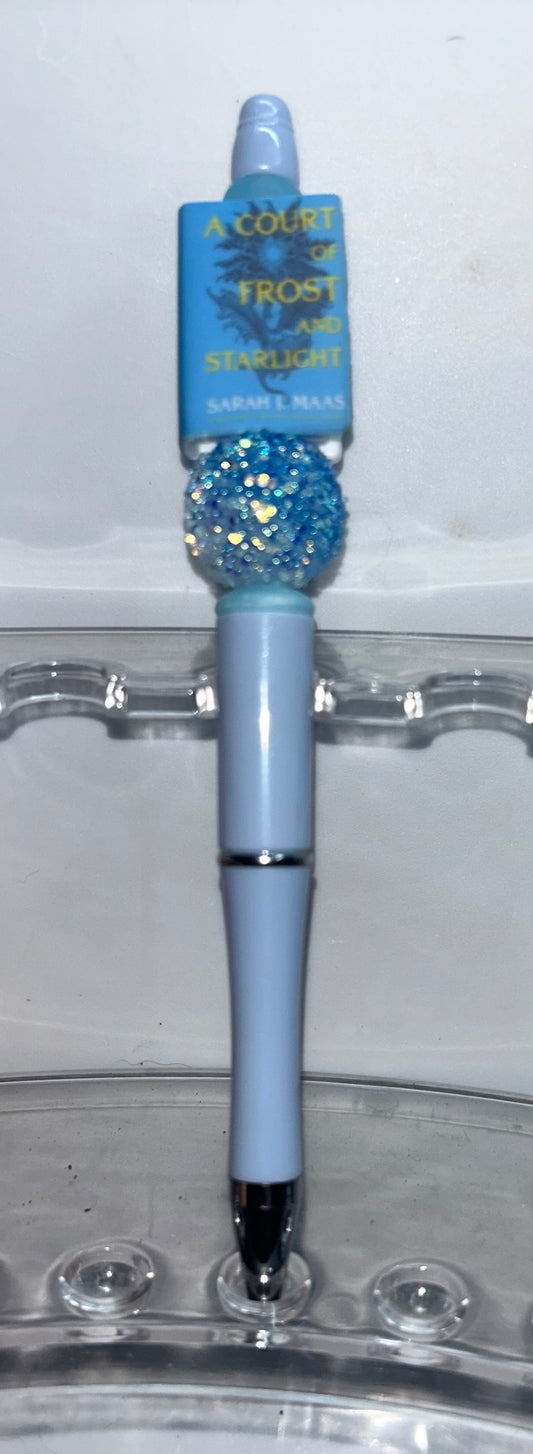 A Court of Frost And Starlight Blue Pen