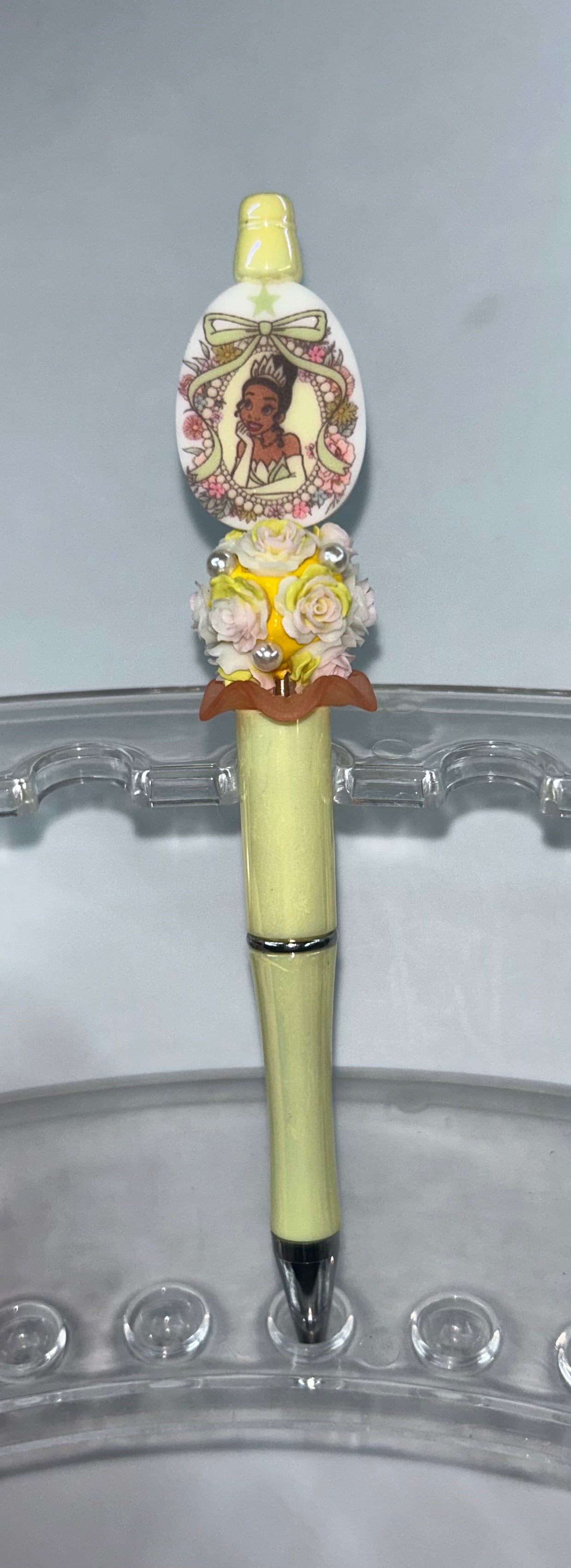 Princess Tiana Light Yellow Pen