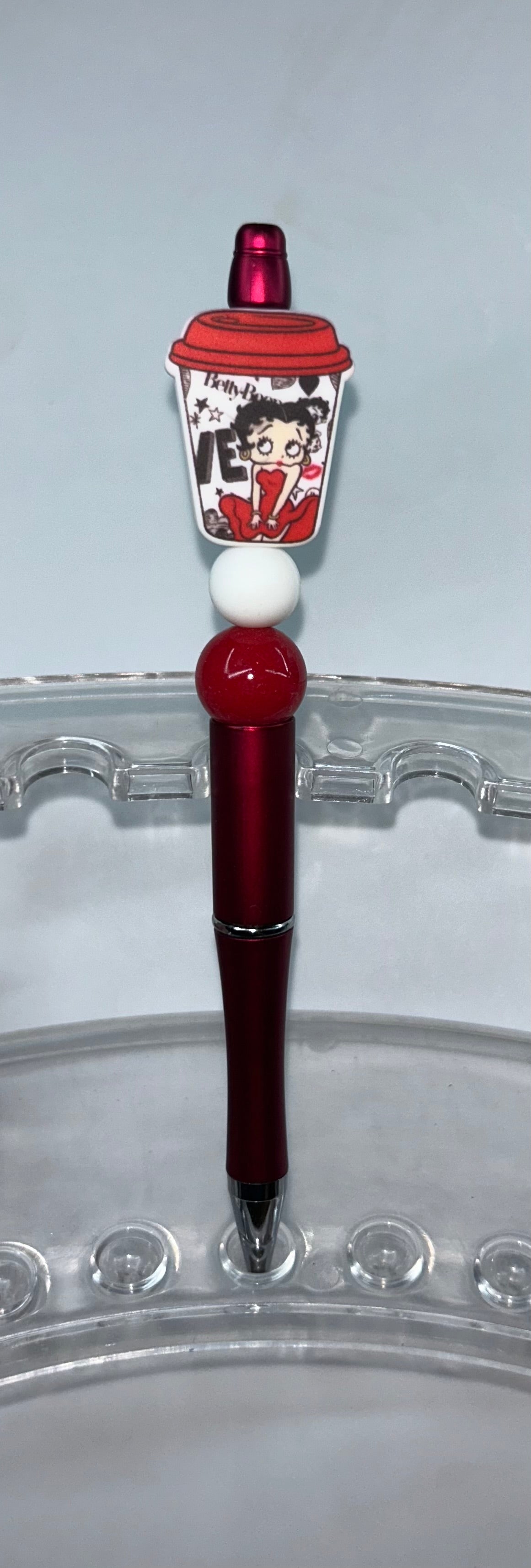 Betty Boop Coffee Red Pen