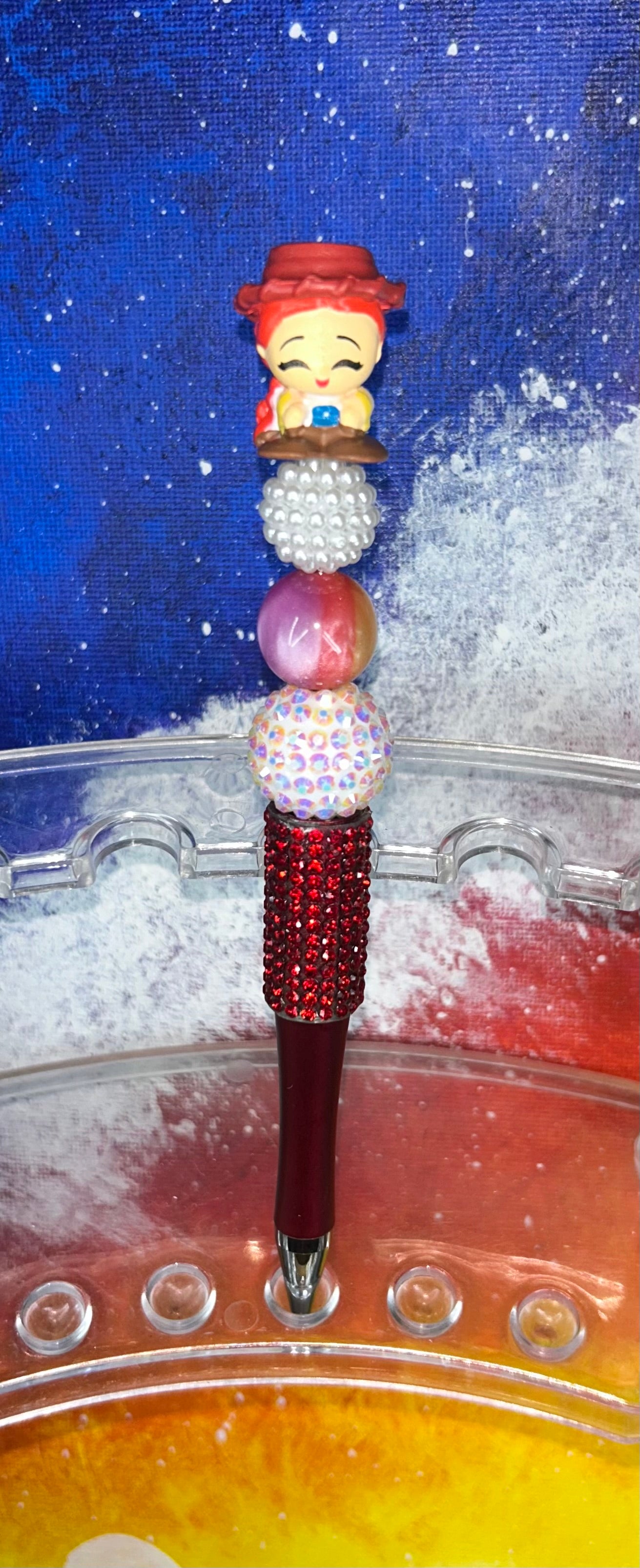 Jessie Small Doorable Bling Red Pen