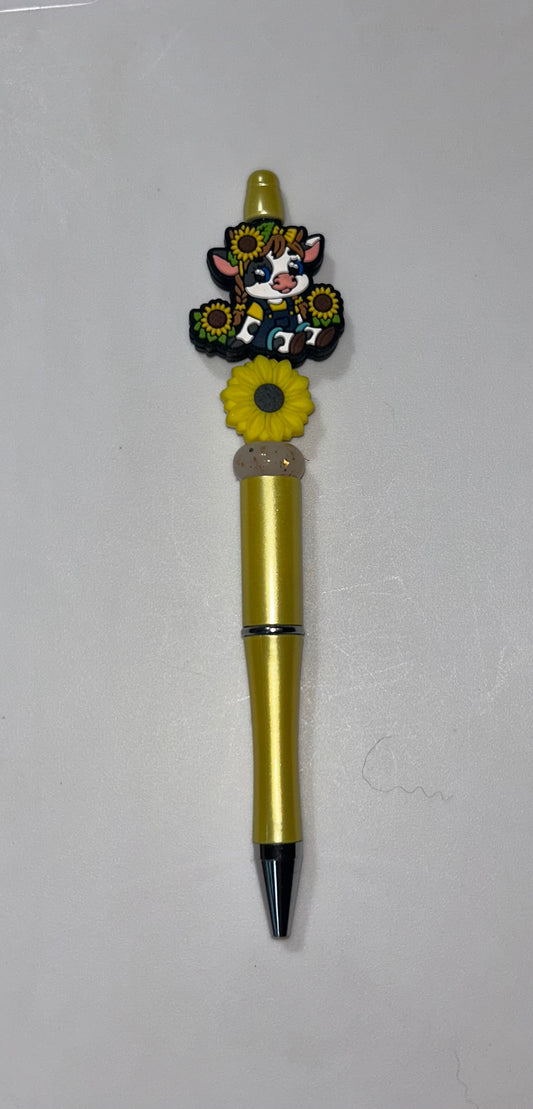 SunFlower Highland Cow Yellow Pen