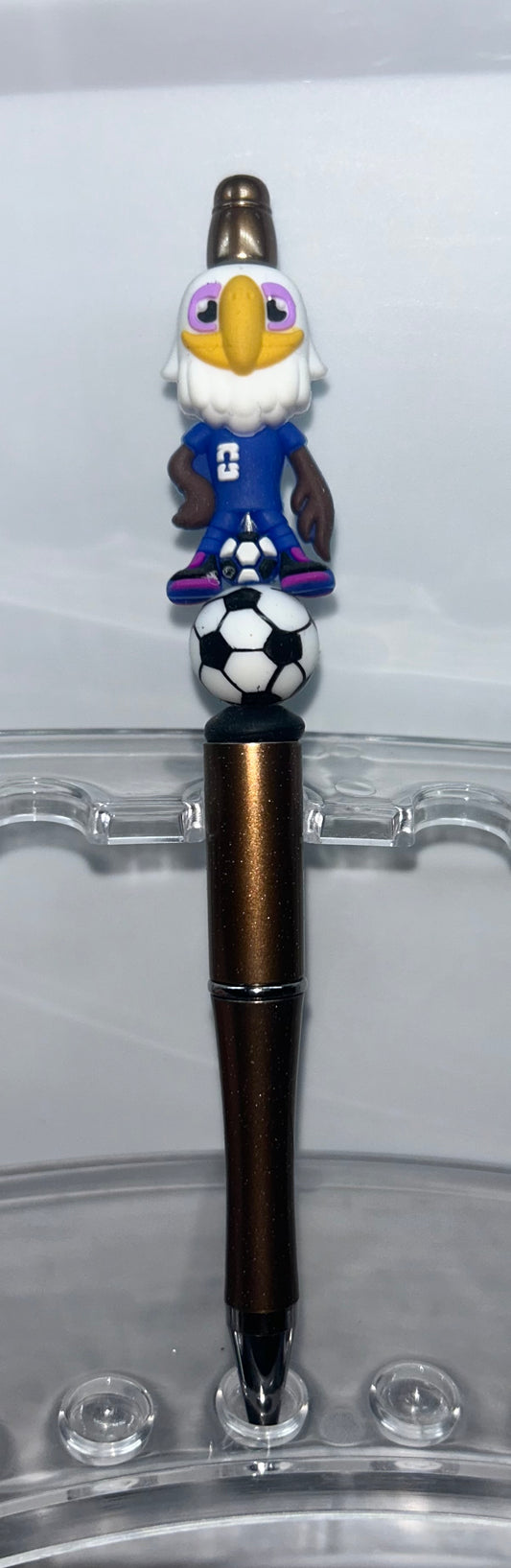 Eagle Soccer Burgandy Pen
