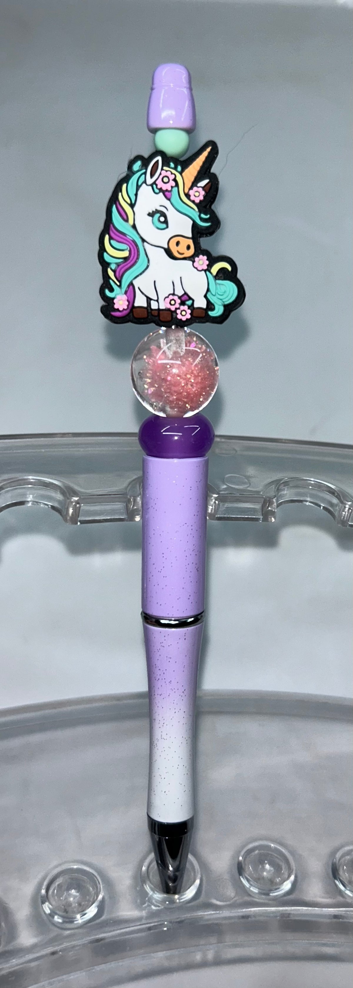 Unicorn Purple Ombre' Pen