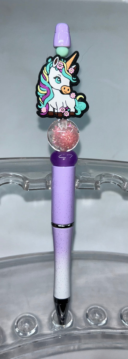 Unicorn Purple Ombre' Pen