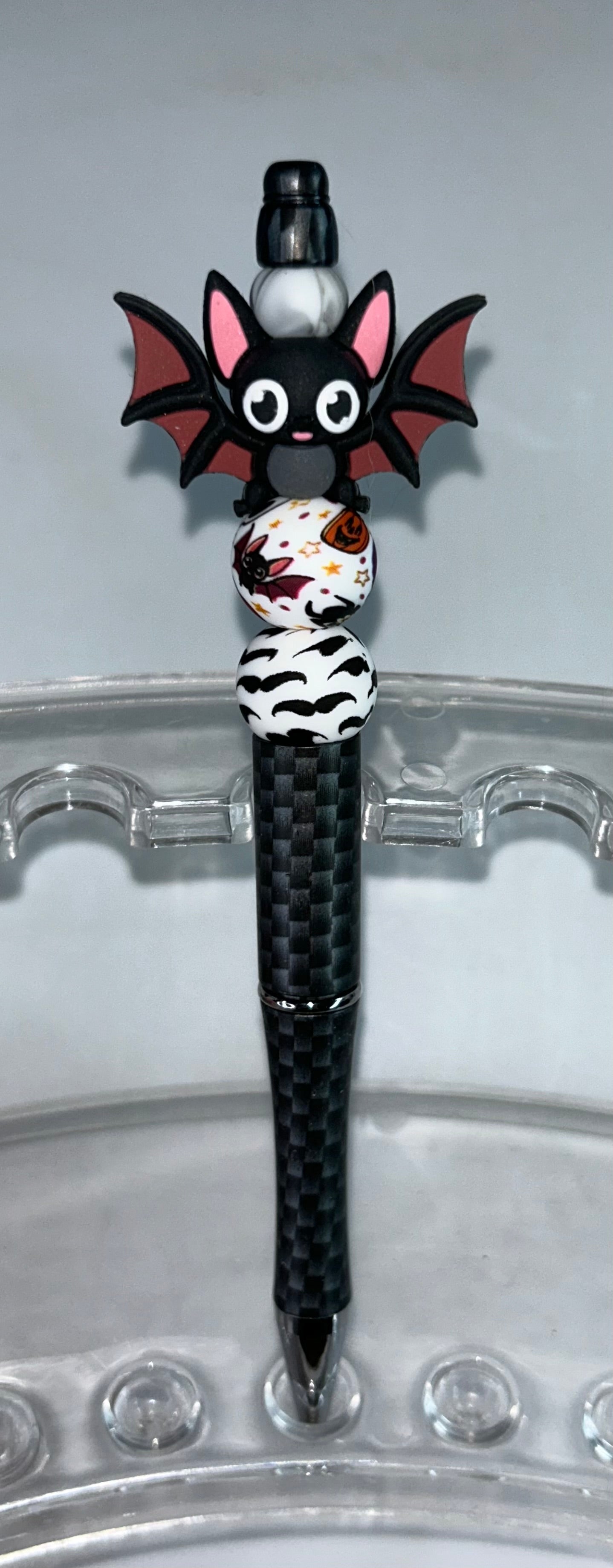 Bat Checkered Pen