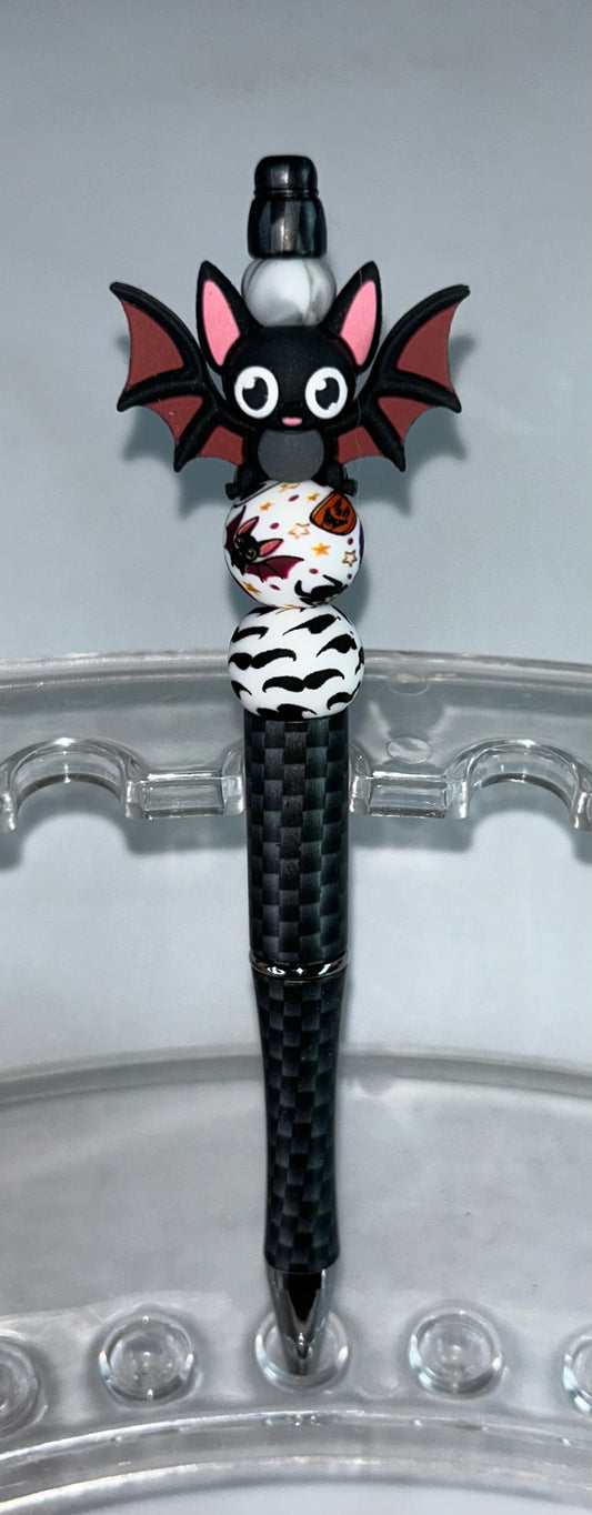 Bat Checkered Pen