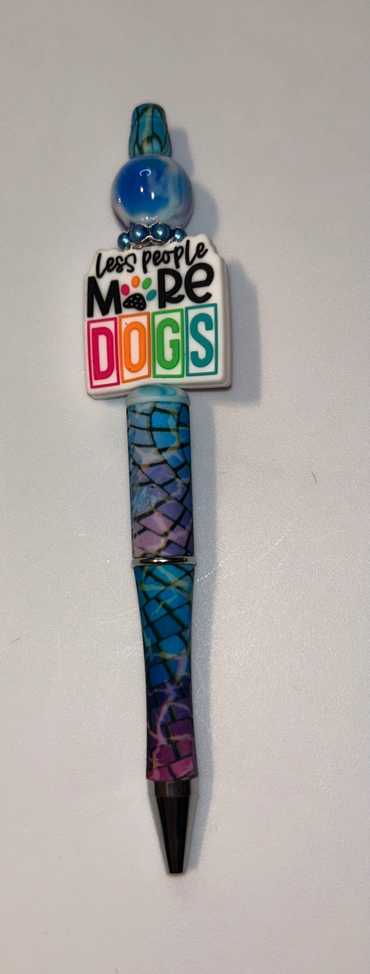 More Dogs Less People Snack Skin Pen