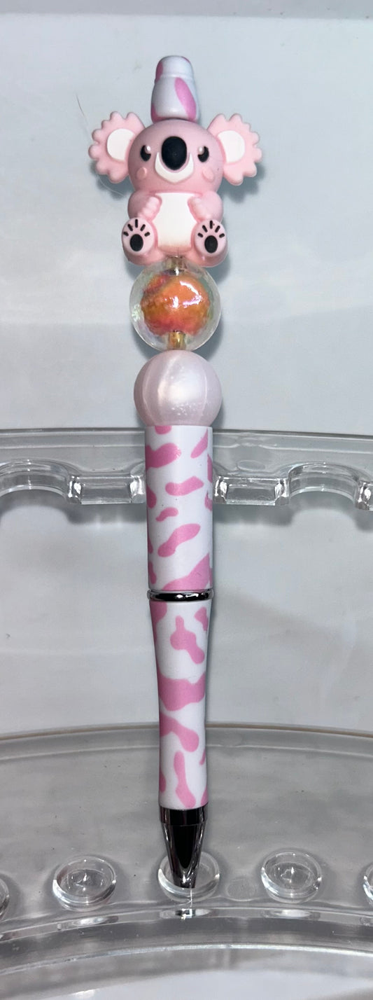 Pink Koala Pink Leopard Print