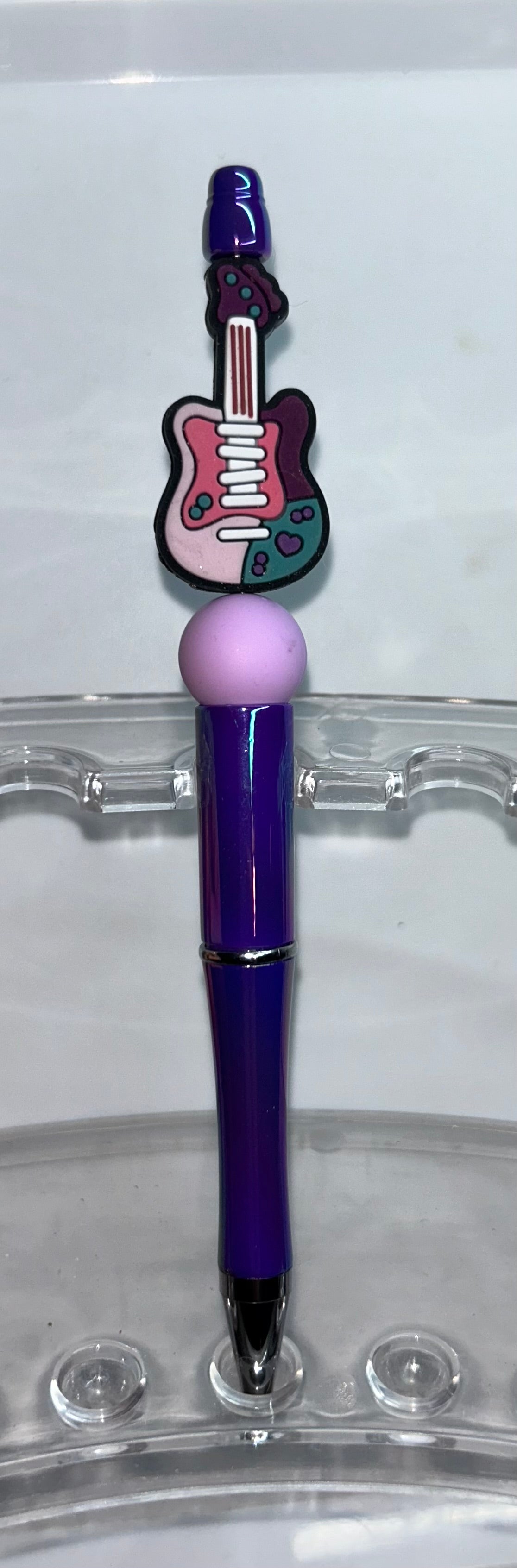 Guitar Purple Pen