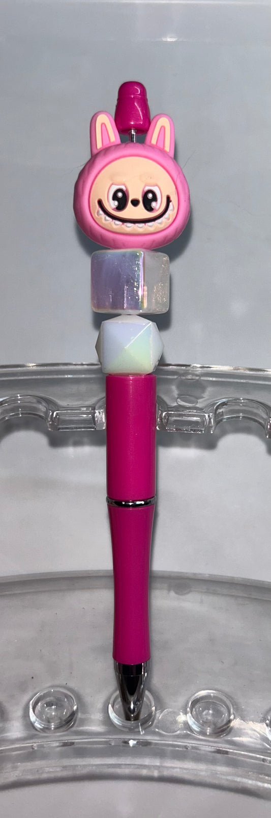 Pink Labubu Pink Pen