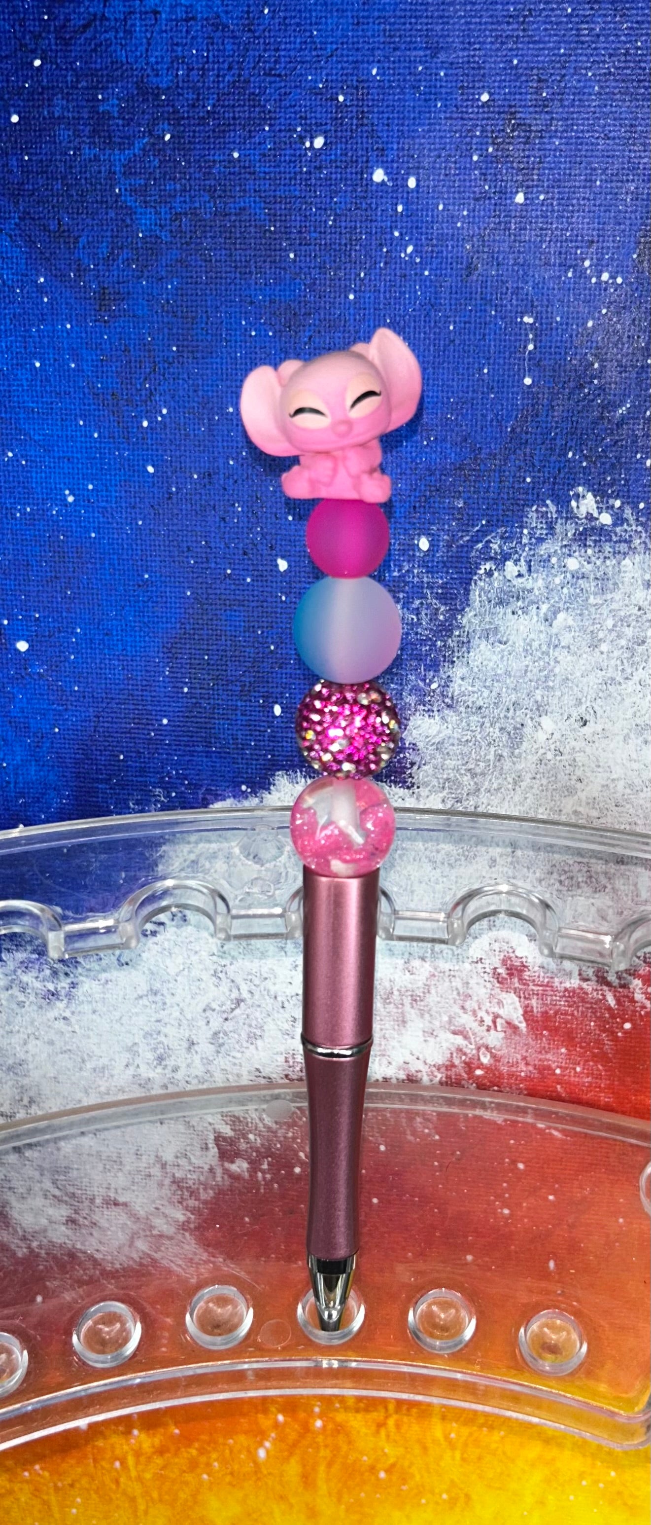 Angel Small Doorable Pink Pen