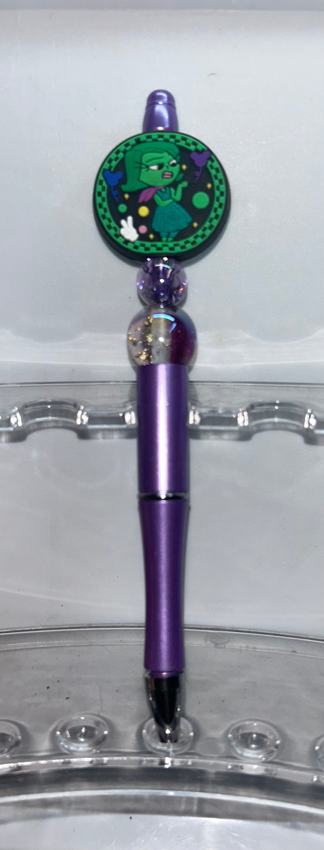 Disgust-Inside Out Purple Pen