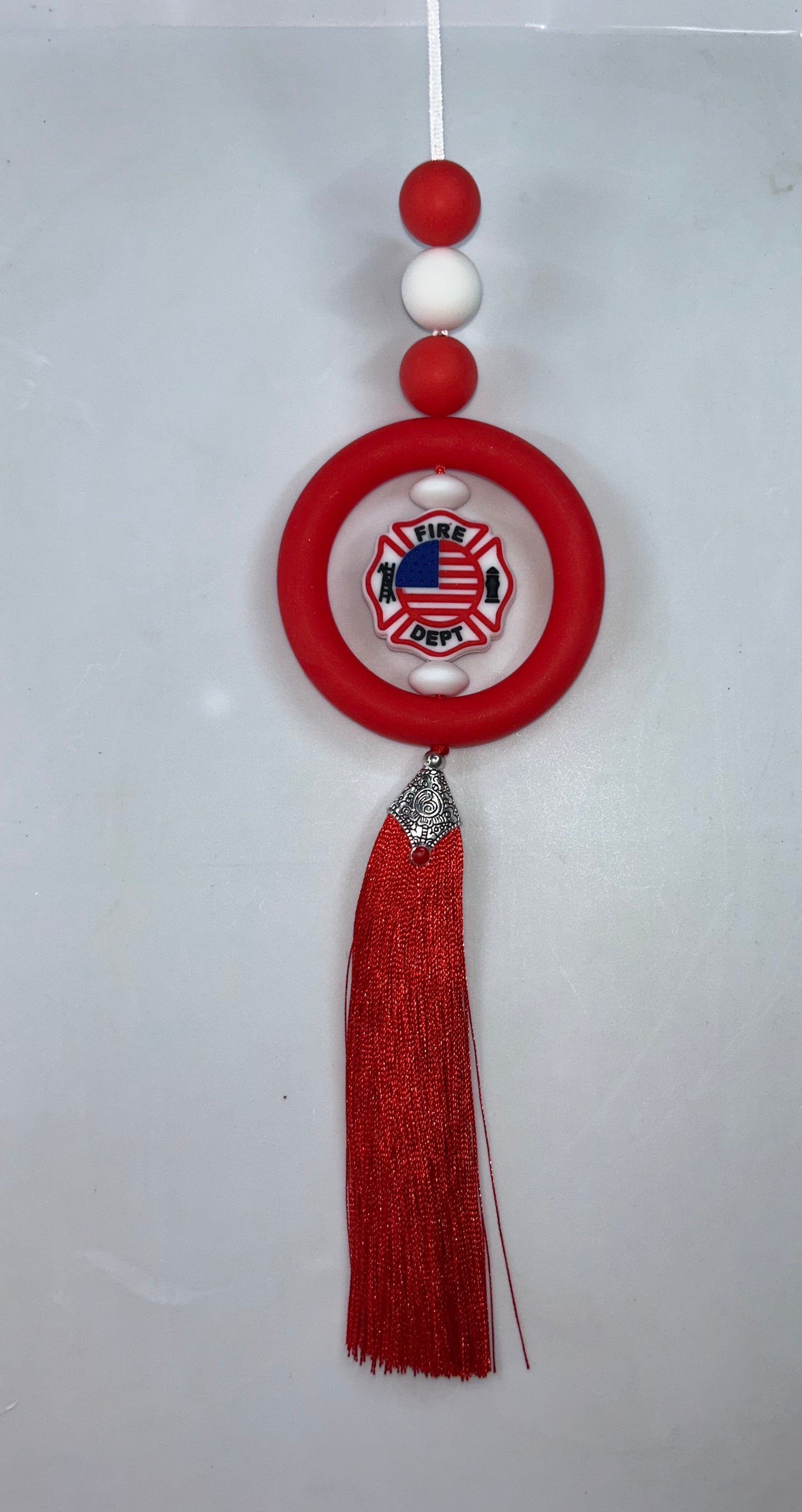 First In Last Out Red Car Charm