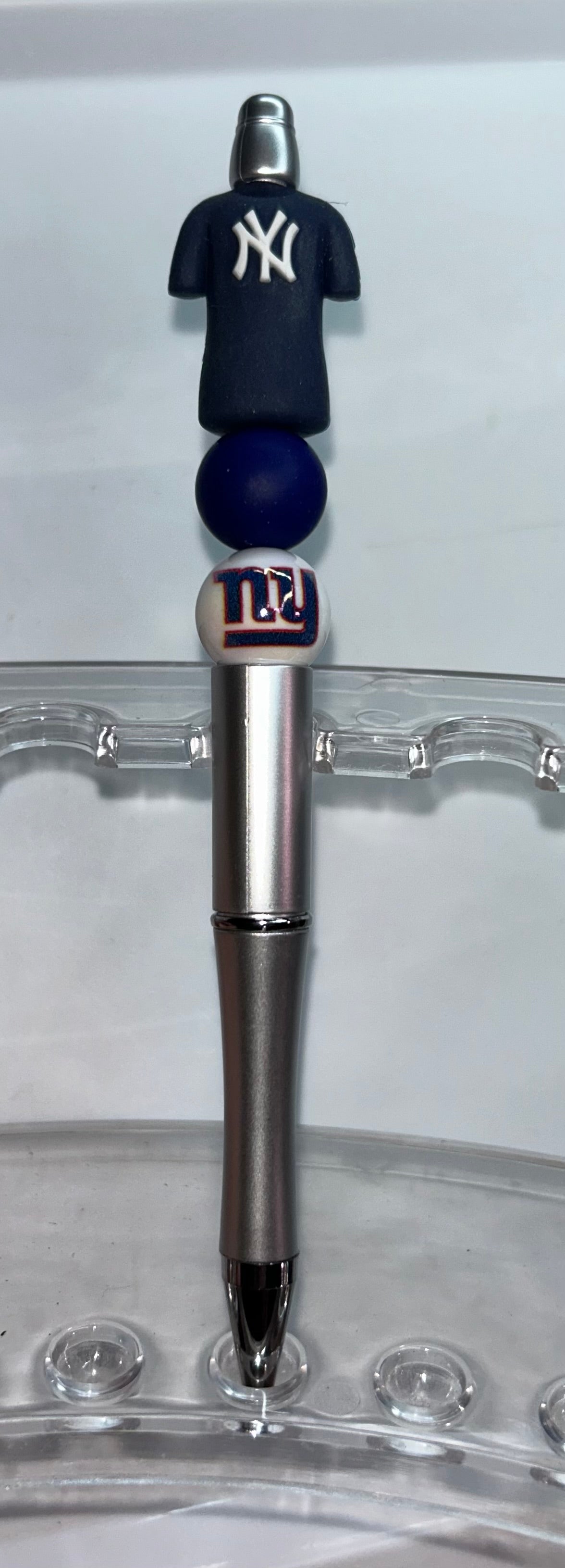 NY Yankees Jersey Silver Pen
