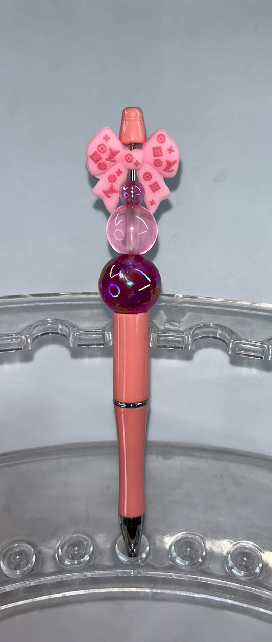 Louis Vuitton Bow Peach Pen