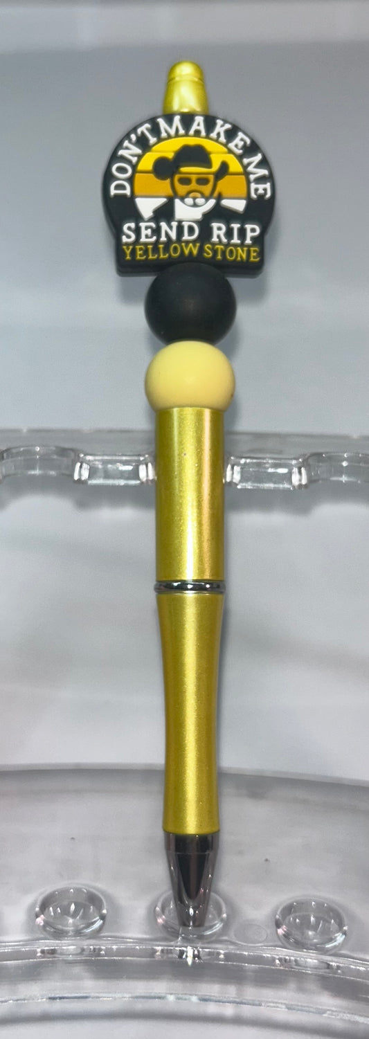 Don't Make Me Send Rip Yellow Pen