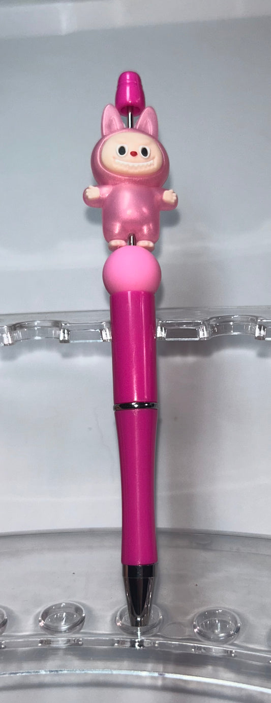 Pink Labubu Pink Pen