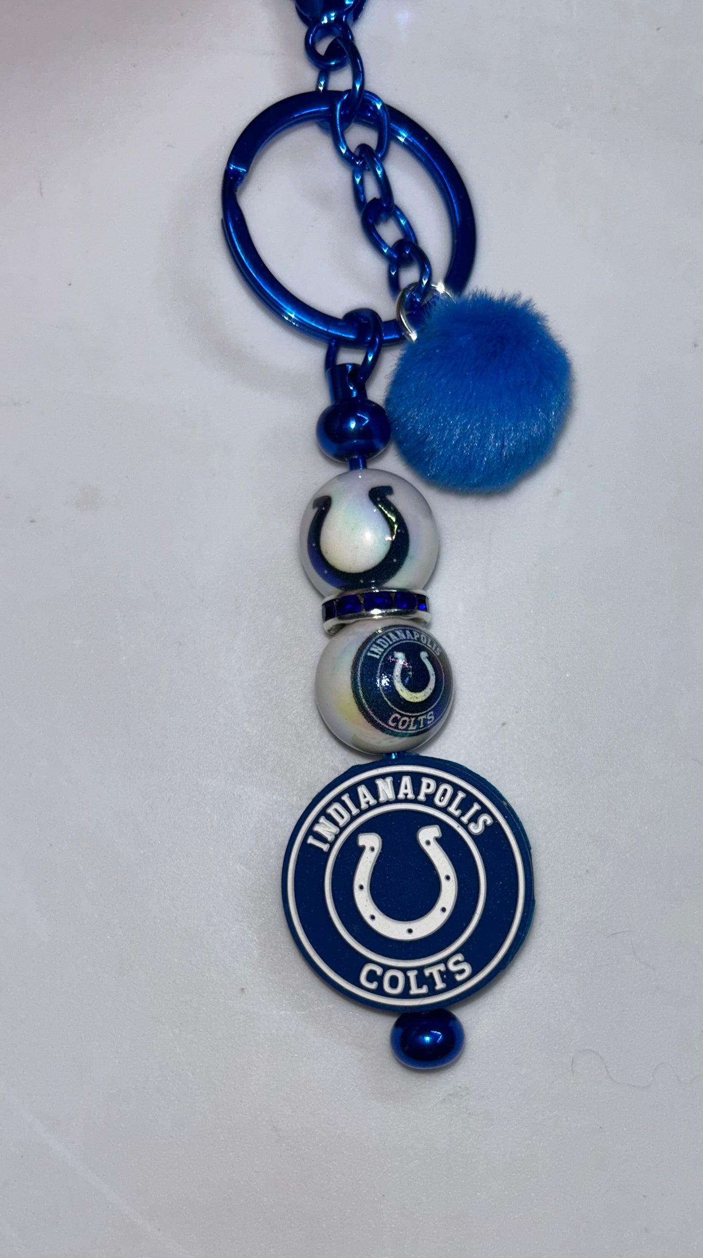 Indianapolis Colts Blue Key Chain