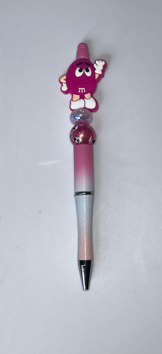 Pink M & M Pink Ombre Pen