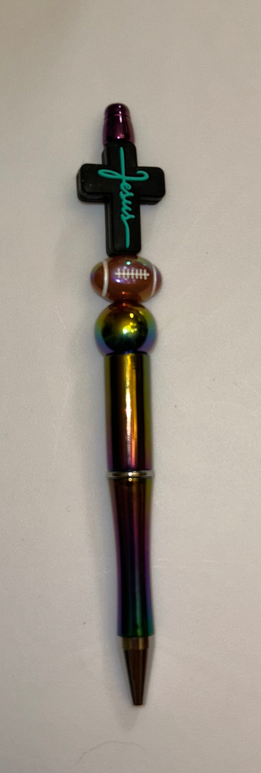 Football Jesus Cross Pen