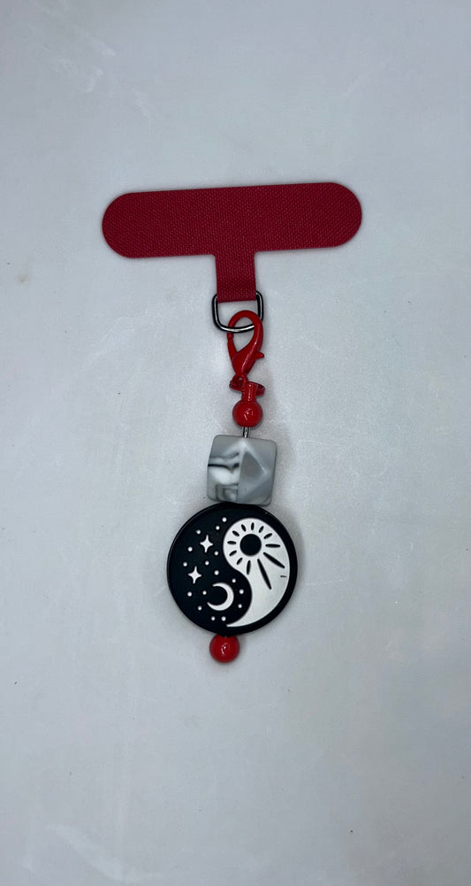 Ying Yang Phone Charm