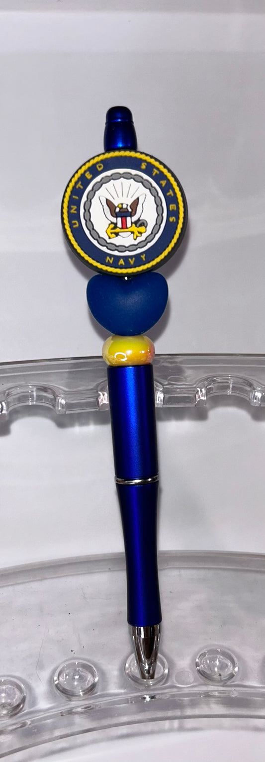 Navy Dark Blue Pen