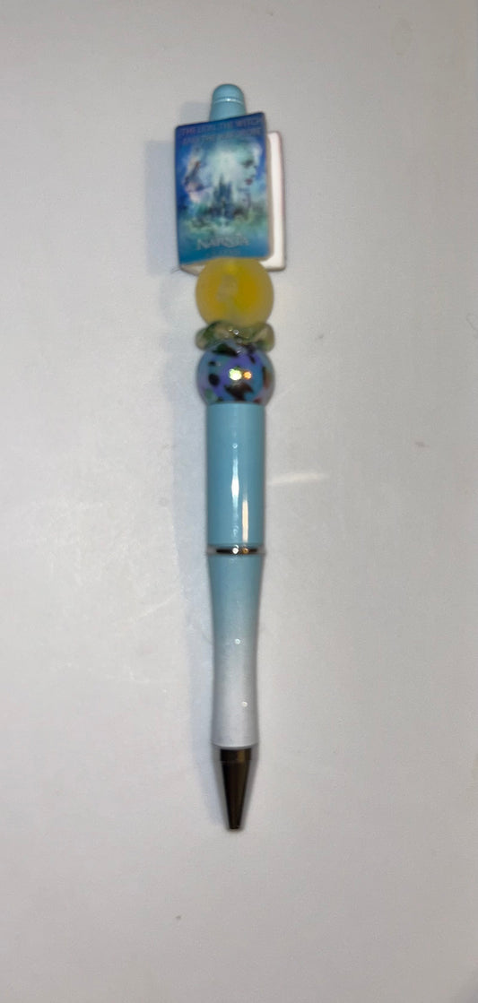 Narnia The Lion The Witch And the Wardrobe Book Blue Ombre' Pen