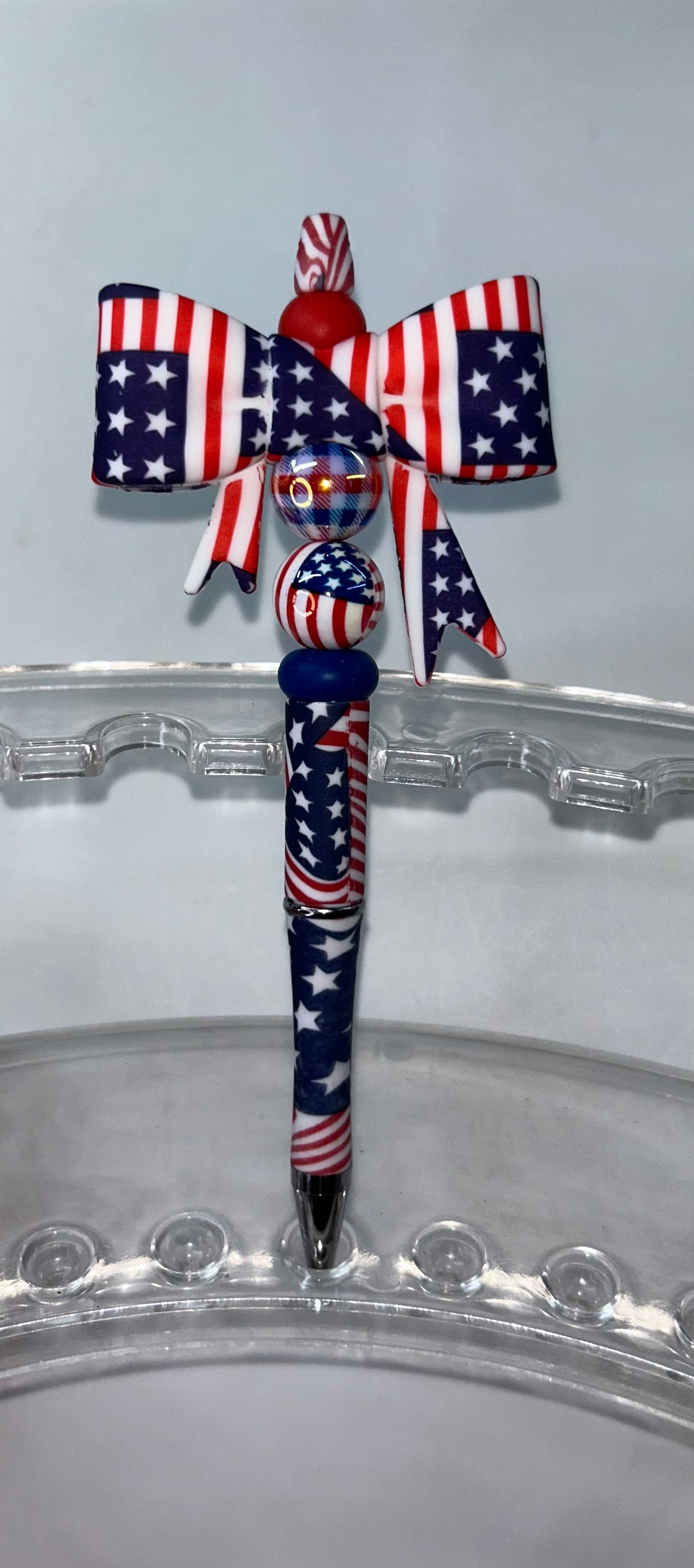 Patriotic Bow Patriotic Pen