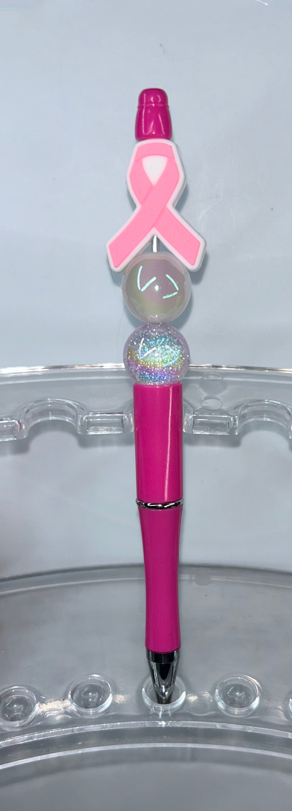 Breast Cancer Ribbon Pink Pen
