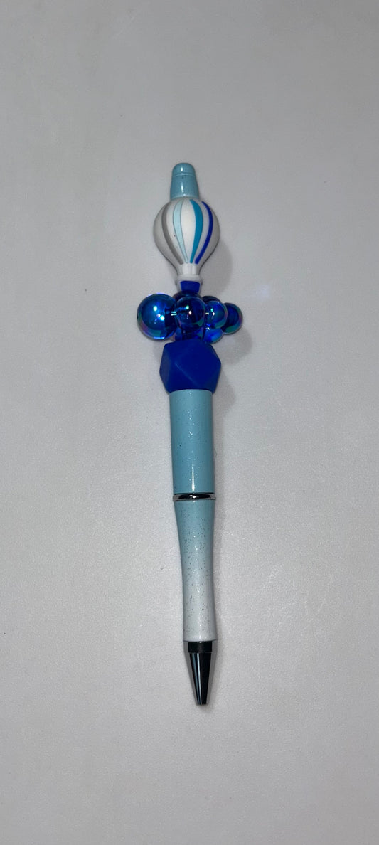 Hot Air Ballon Blue Ombre Pen
