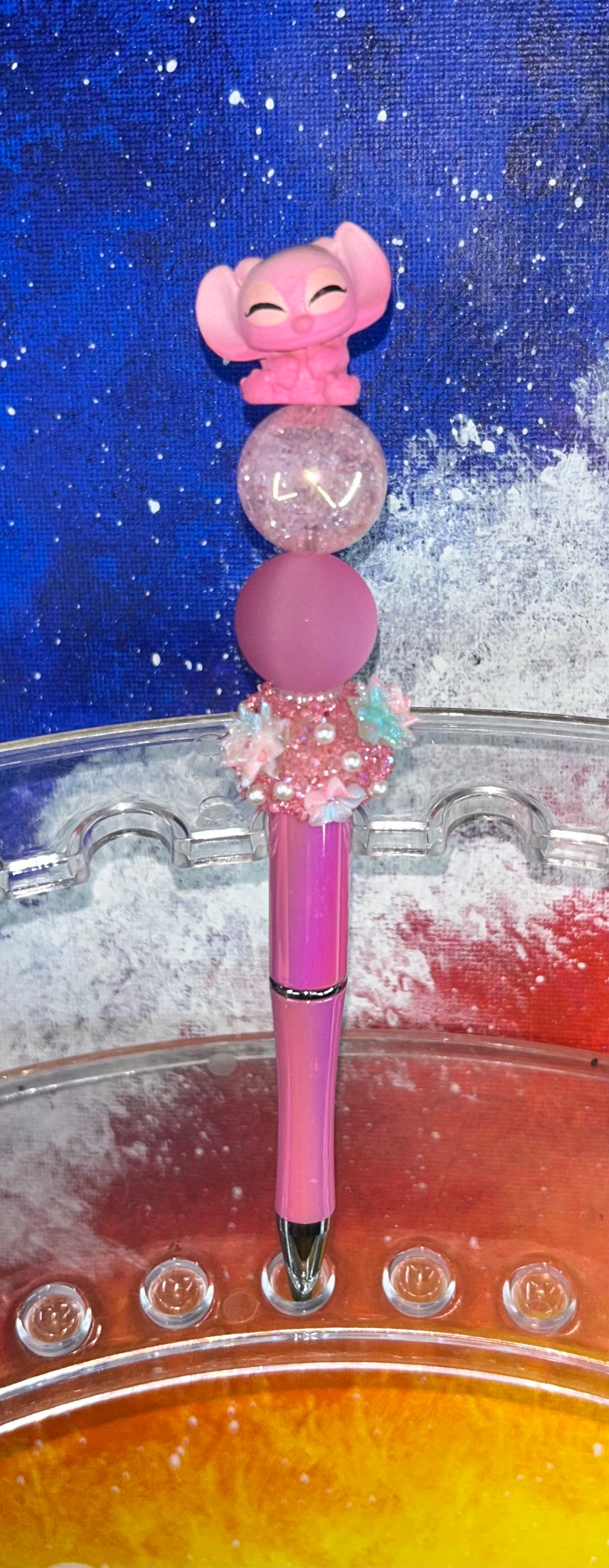 Angel Small Doorable Pink Pen