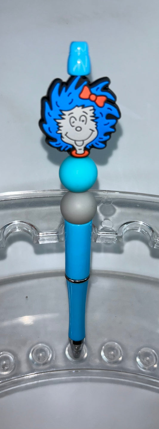 Dr. Seuss Blue Pen