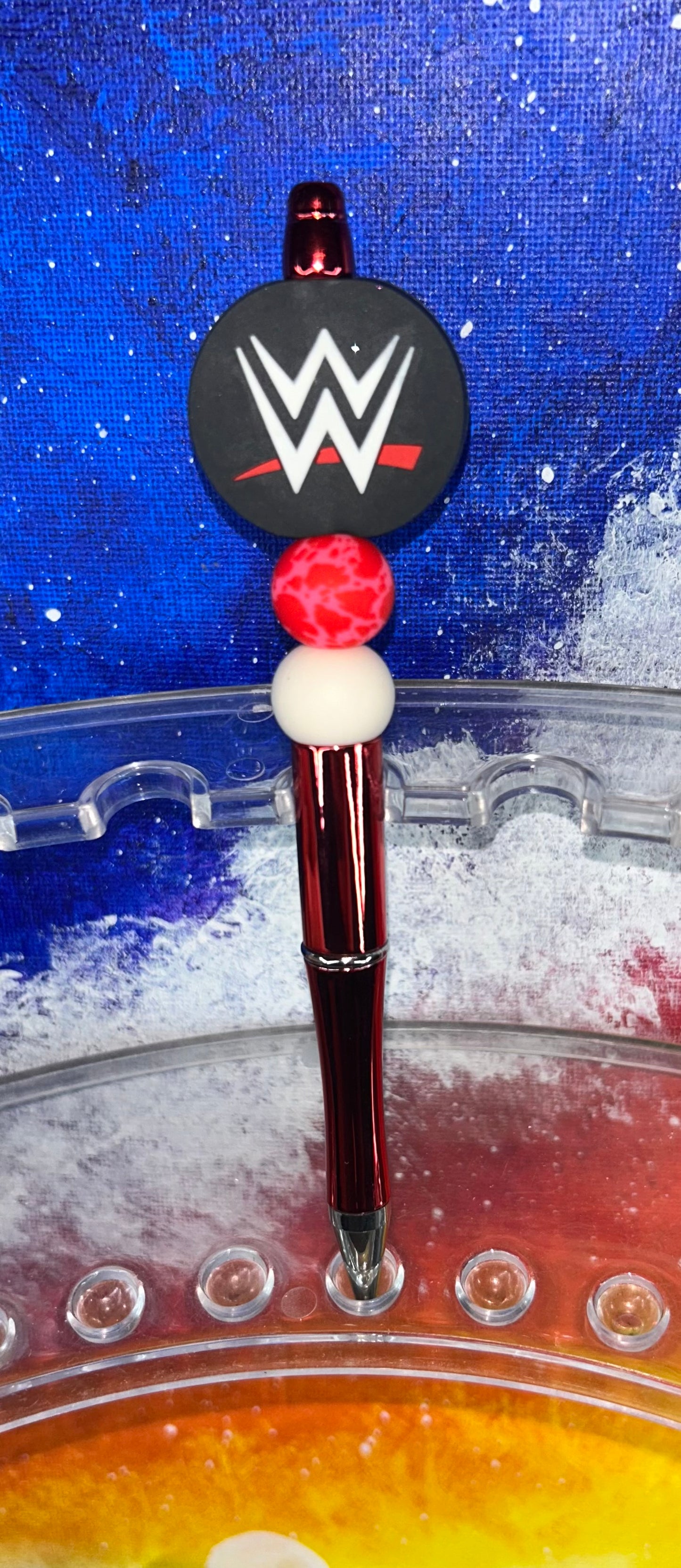 Wrestling Shiny Red Pen