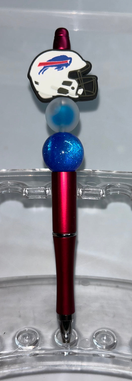 Buffalo Bills Helmet Red Pen
