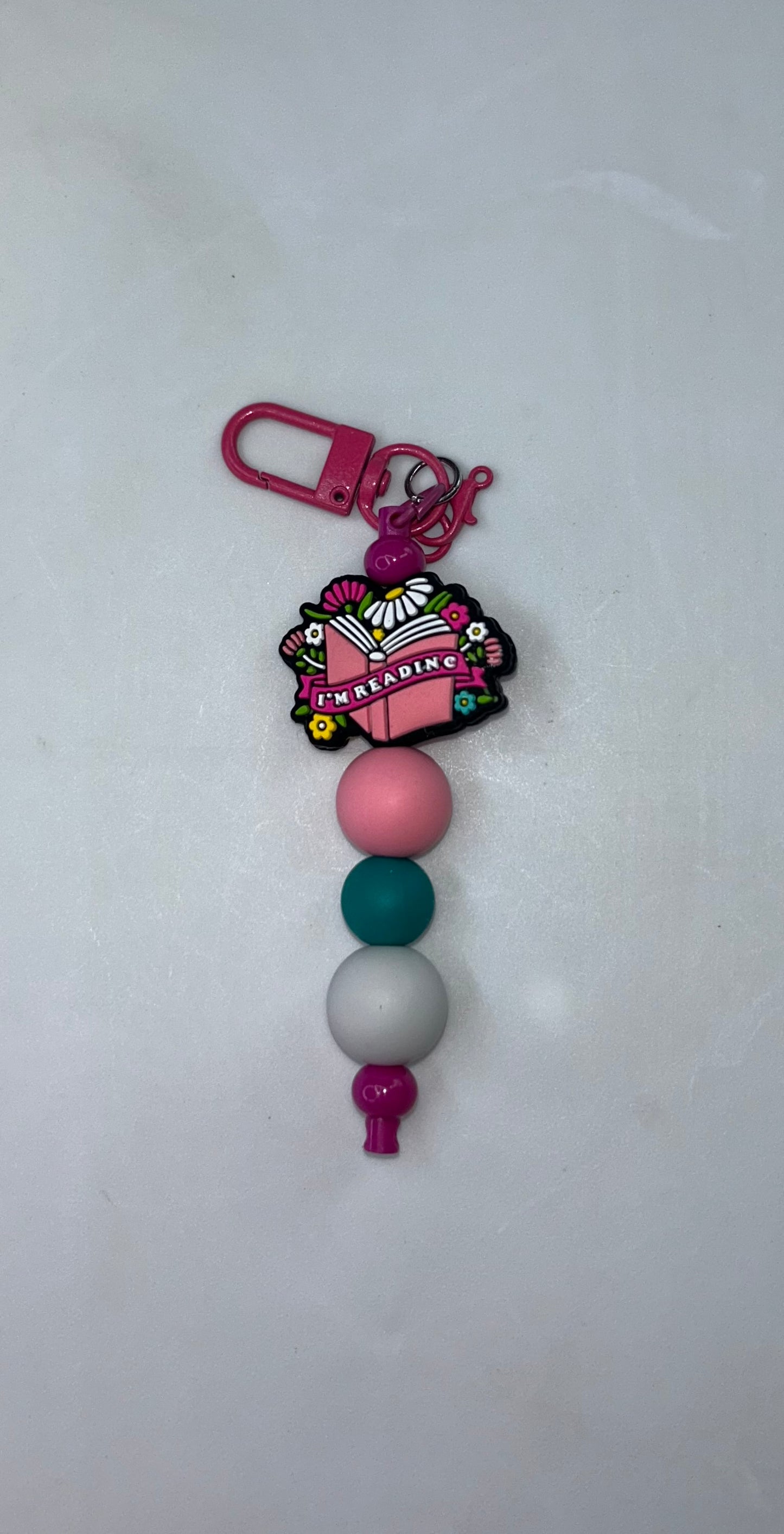 I'm Reading Key Chain