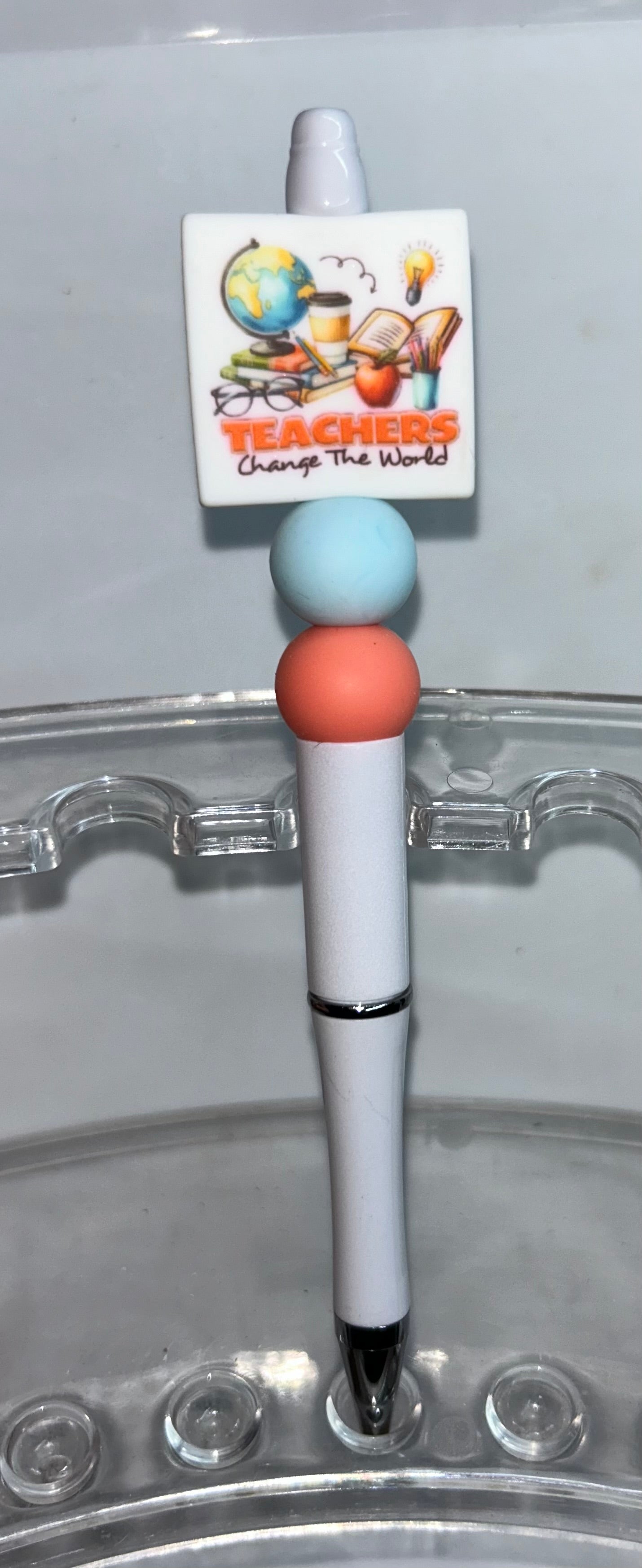Teachers Change The World White Pen