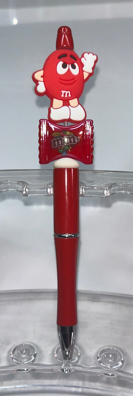 Red M&M Red Pen