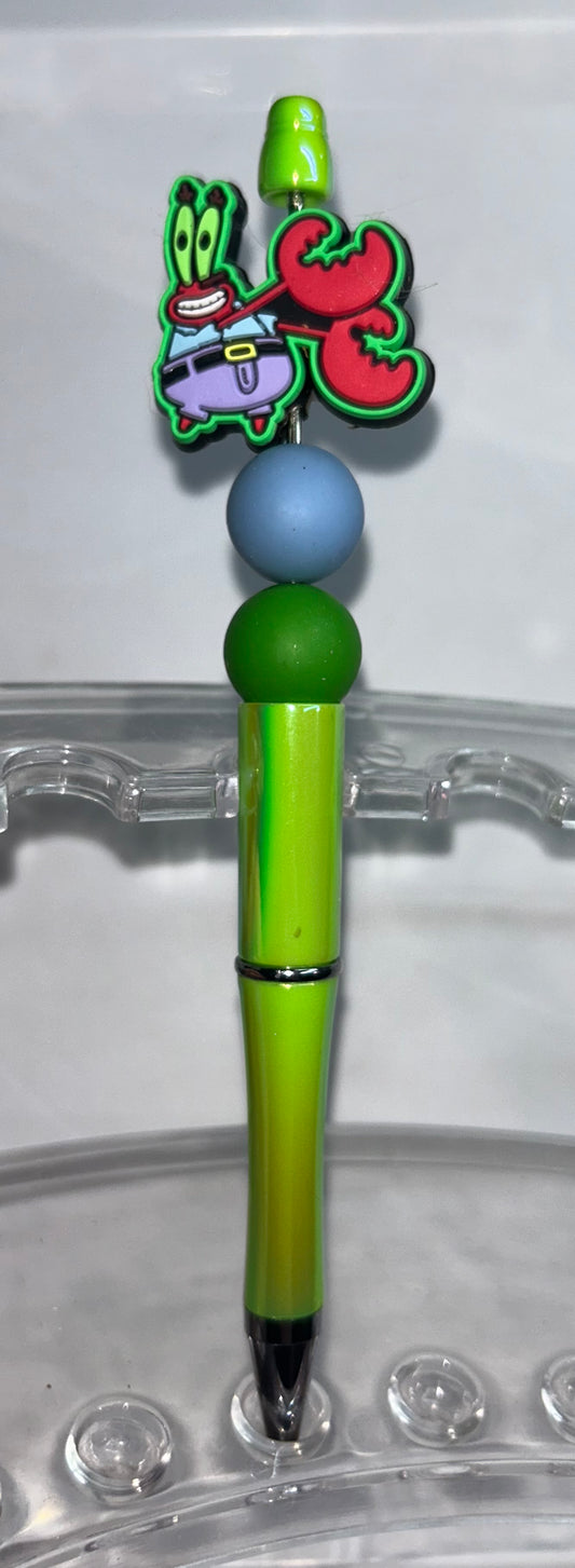 Mr. Crabs Green Pen