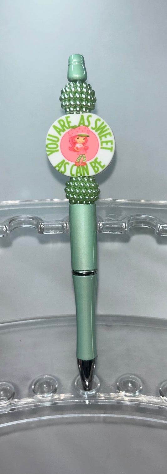 You Are As Sweet As Can Be Mint Green Pen