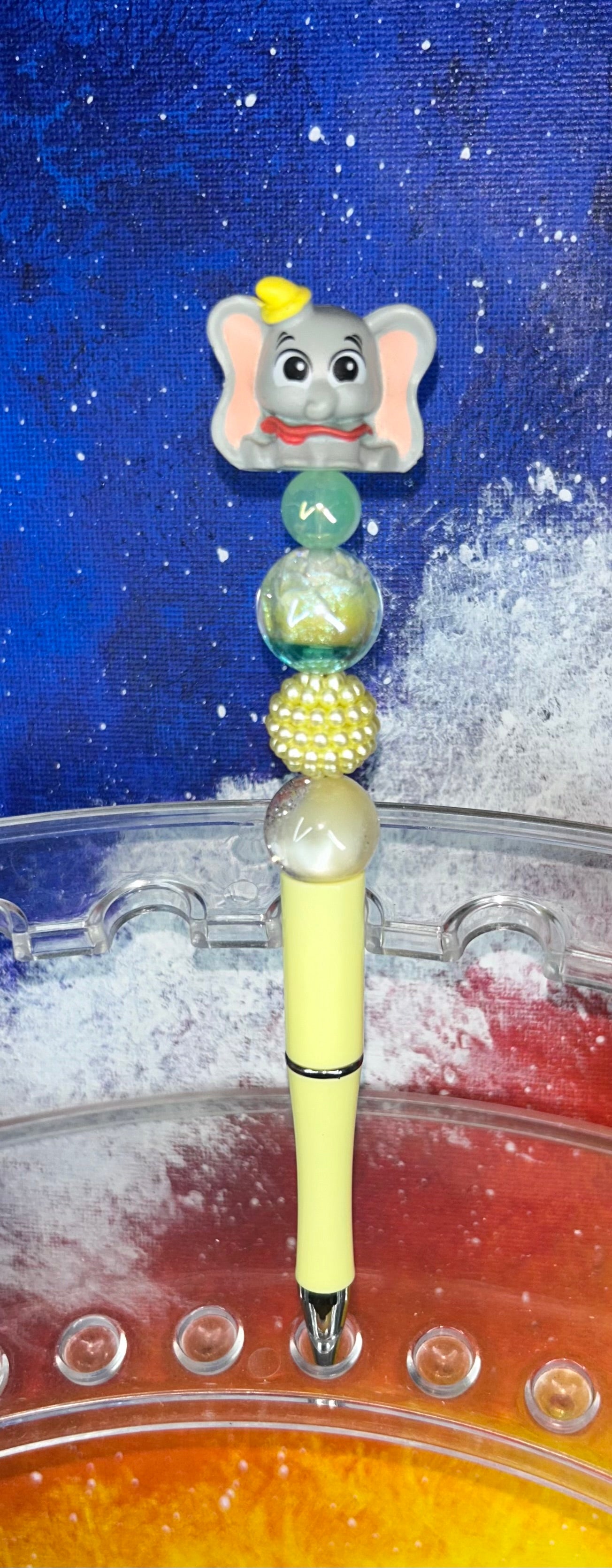 Dumbo Small Doorable Light Yellow Pen