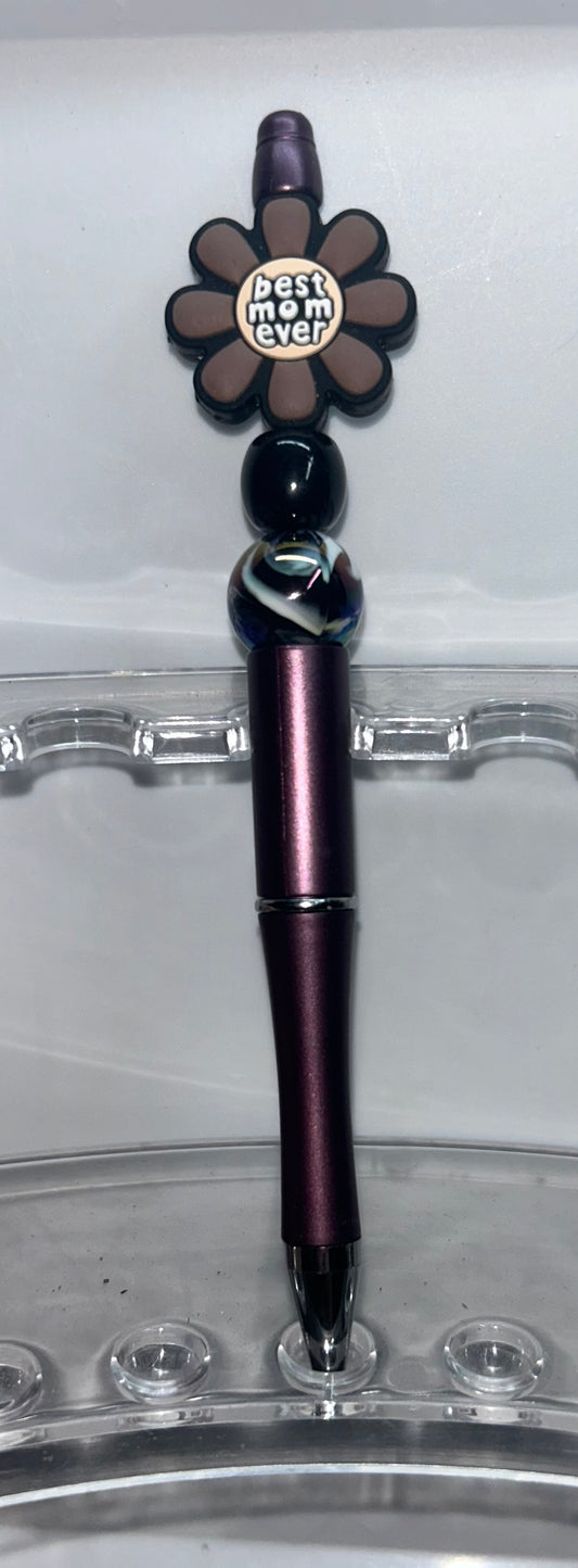 Best Mom Ever Dark Rose Pen