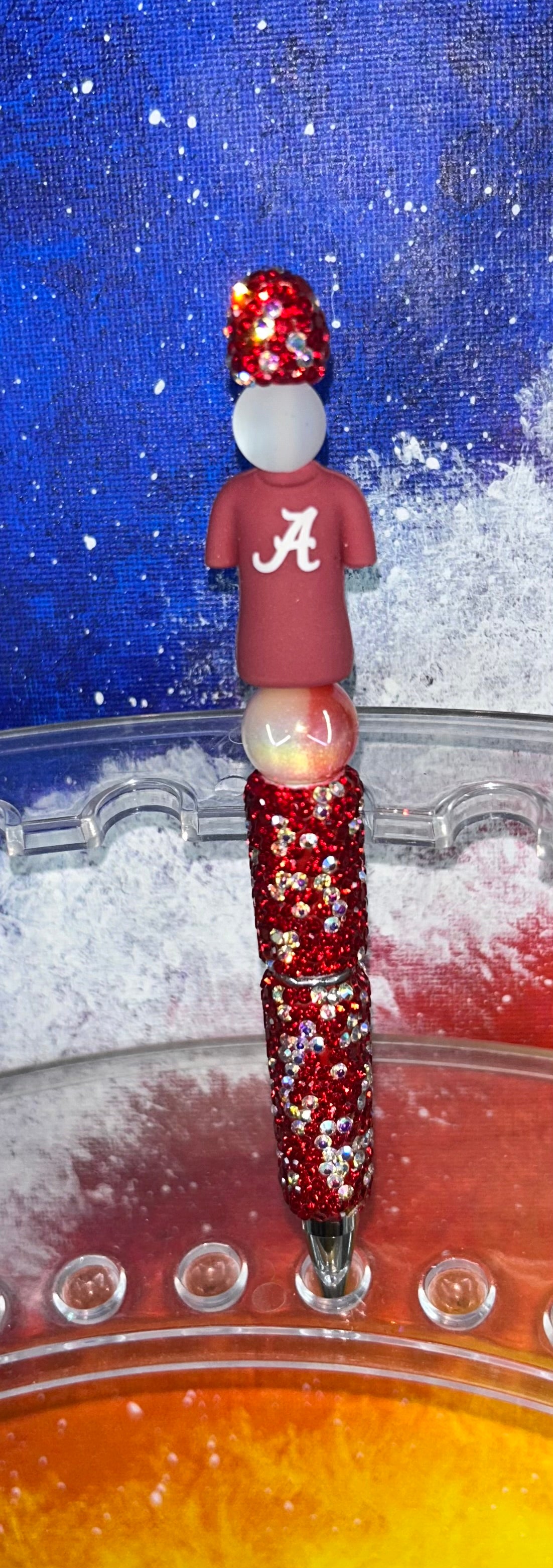 Alabama  Jersey Bling Red Specialty Pen