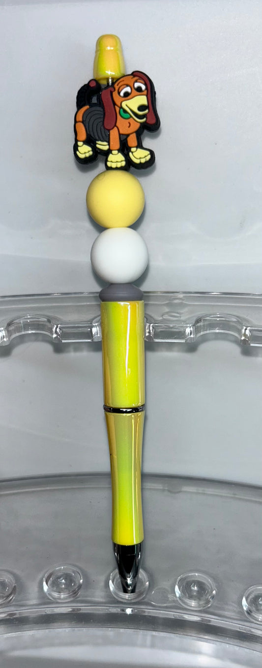 Slinky yellow Pen