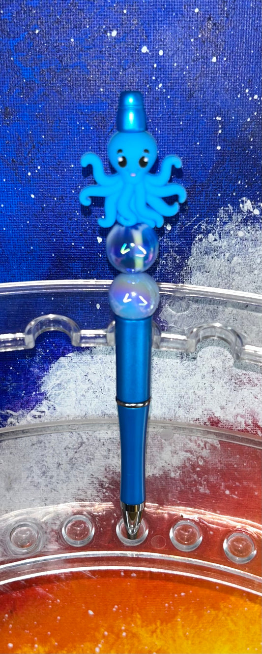 Octopus Blue Pen