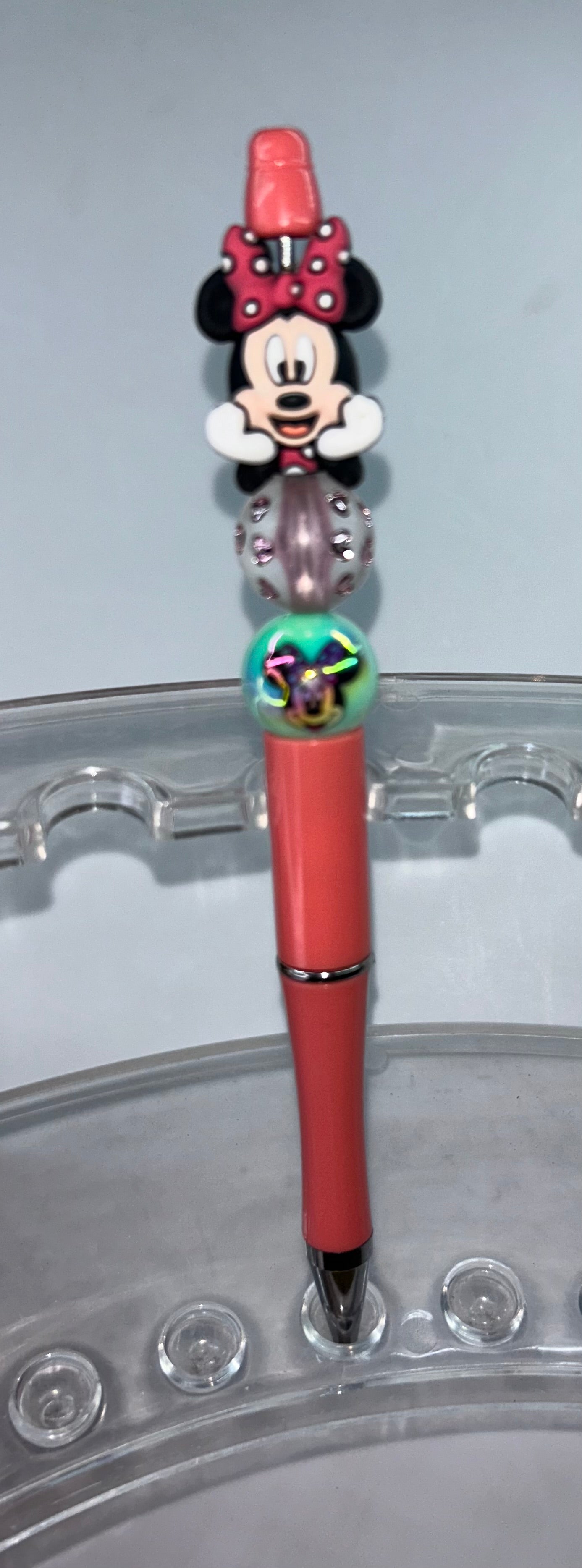 Minnie Peach Pen