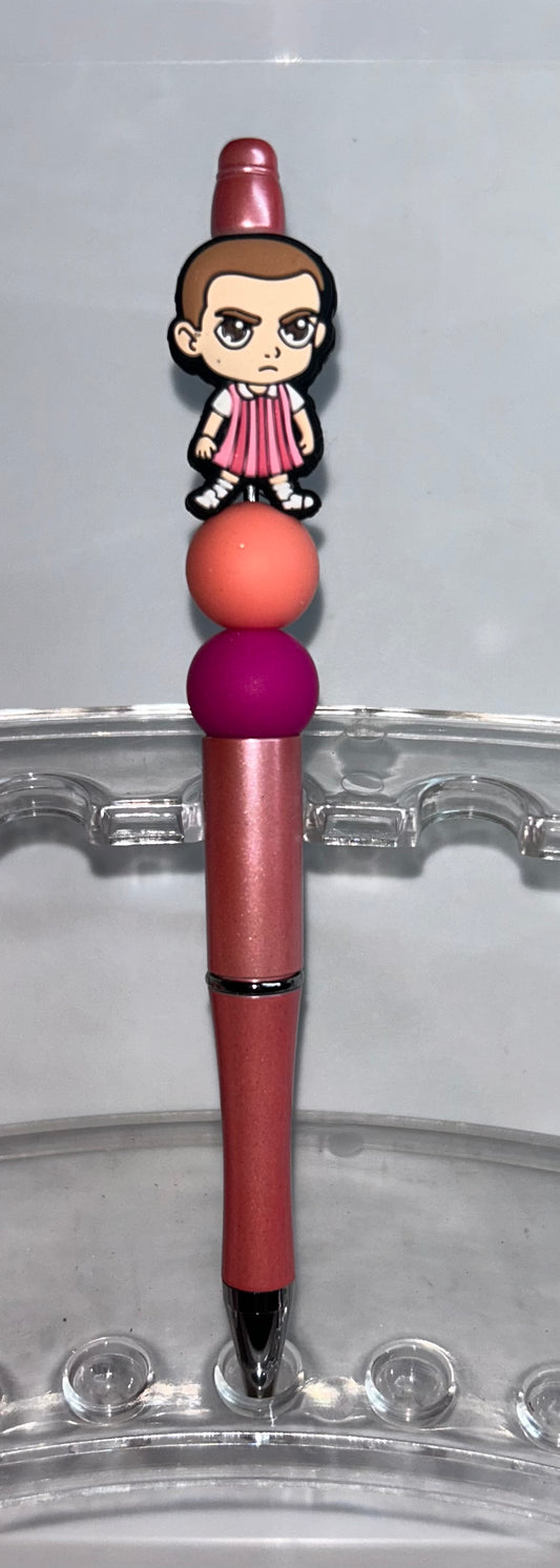 Eleven Stranger Things Pink Pen