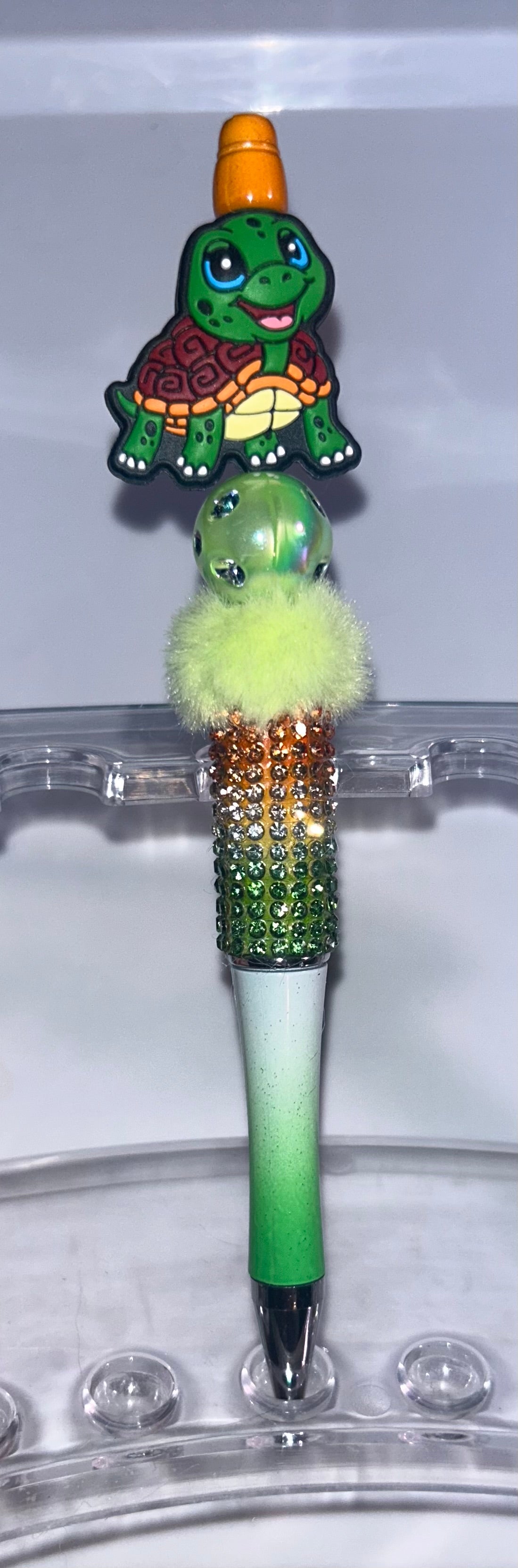Big Turtle Green Ombre Pen