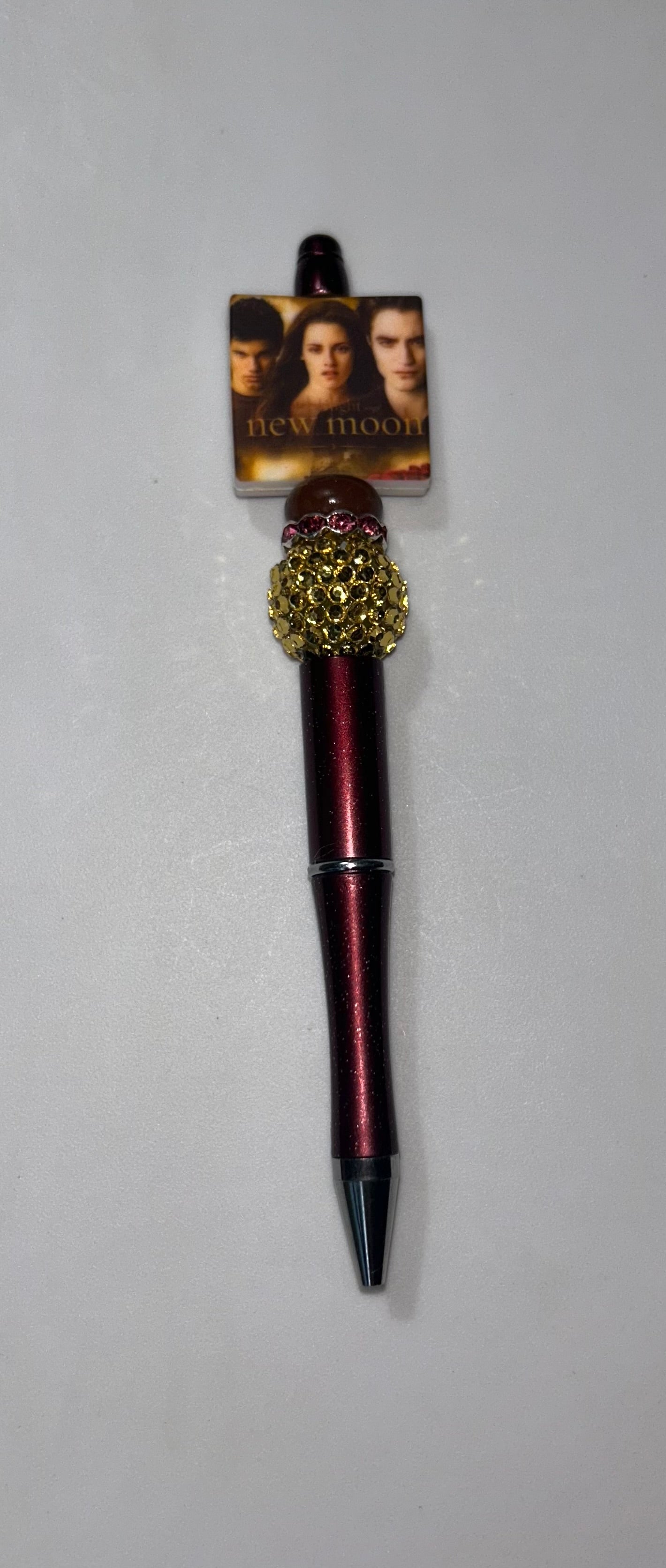 New Moon Burgandy Pen