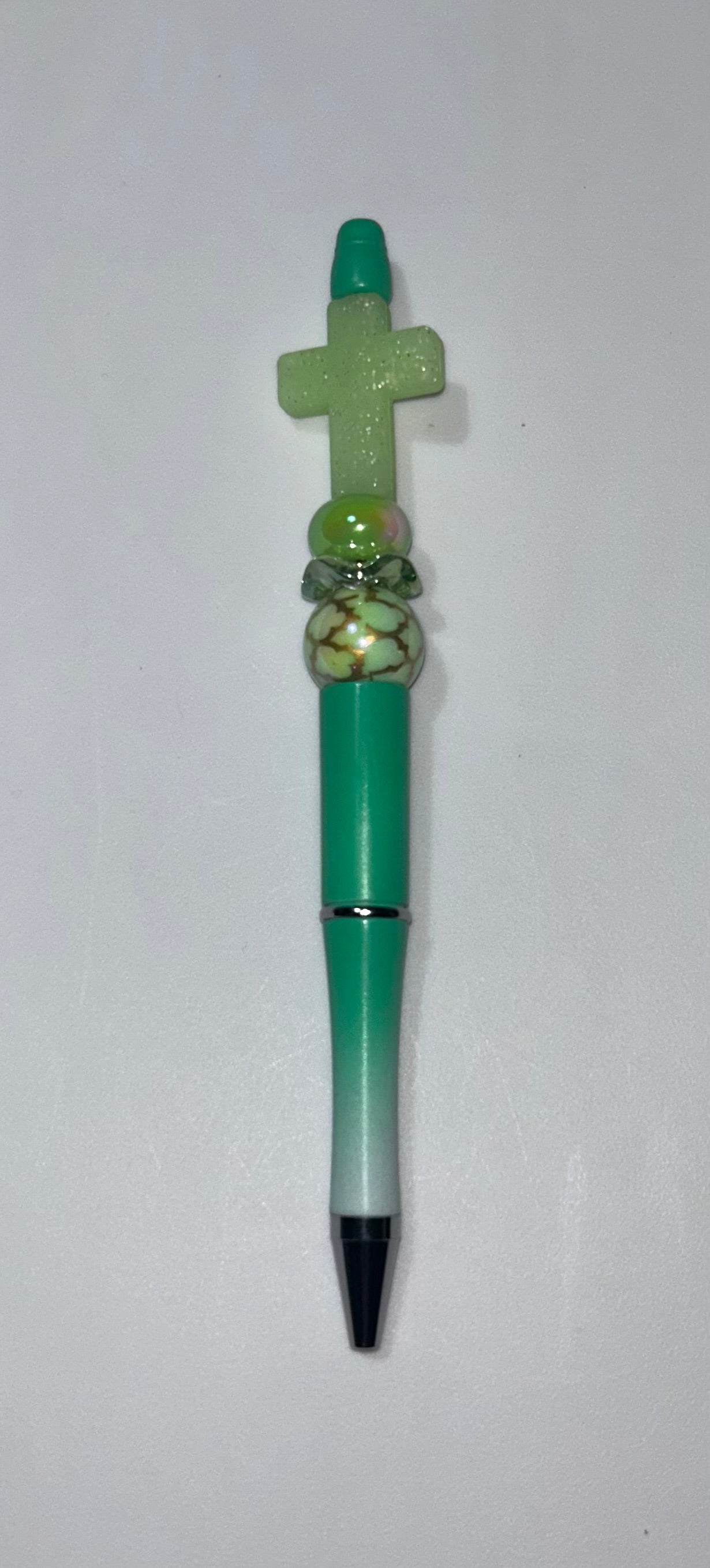 Green Cross Bow Green Pen