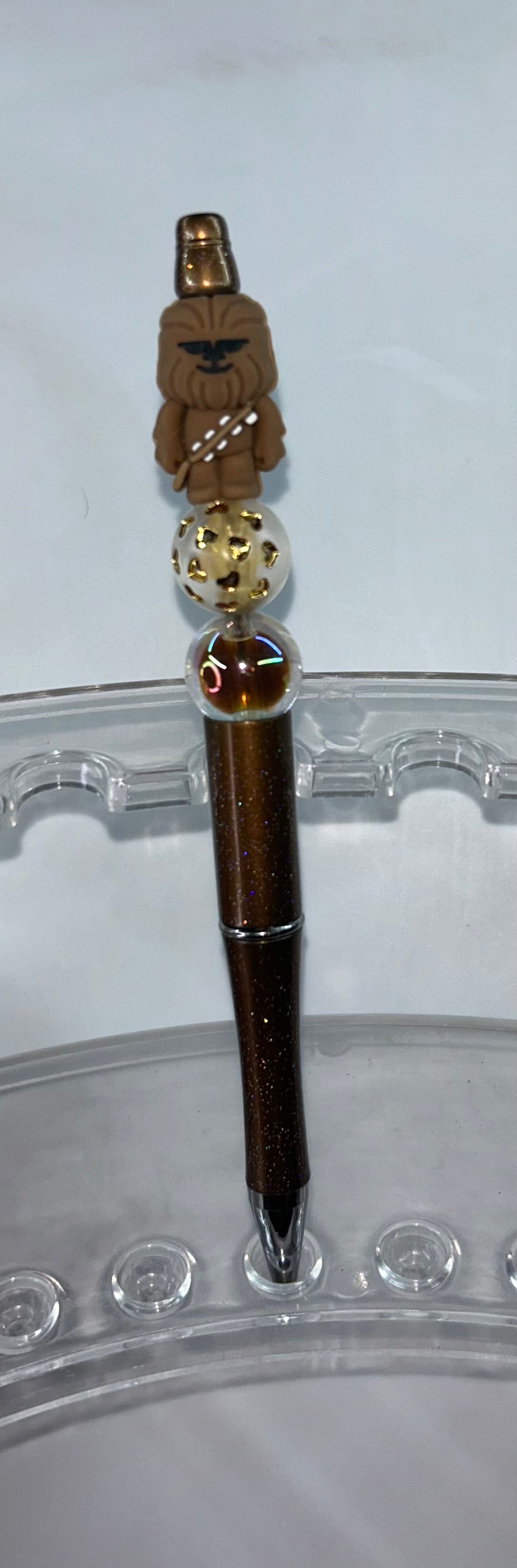 Chewbacca Brown Glitter Pen